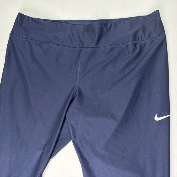 Nike Dri-FIT 2X Leggings Women's Activewear Yoga Workout Training Blue - Picture 1 of 7